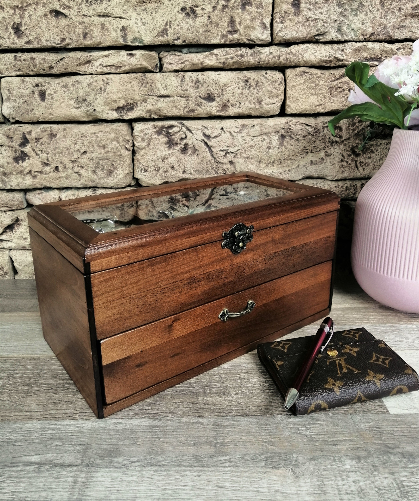 Levels Wood Watch Box, Unique Gift